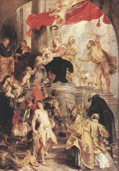 Bethrotal of St Catherine, RUBENS, Pieter Pauwel